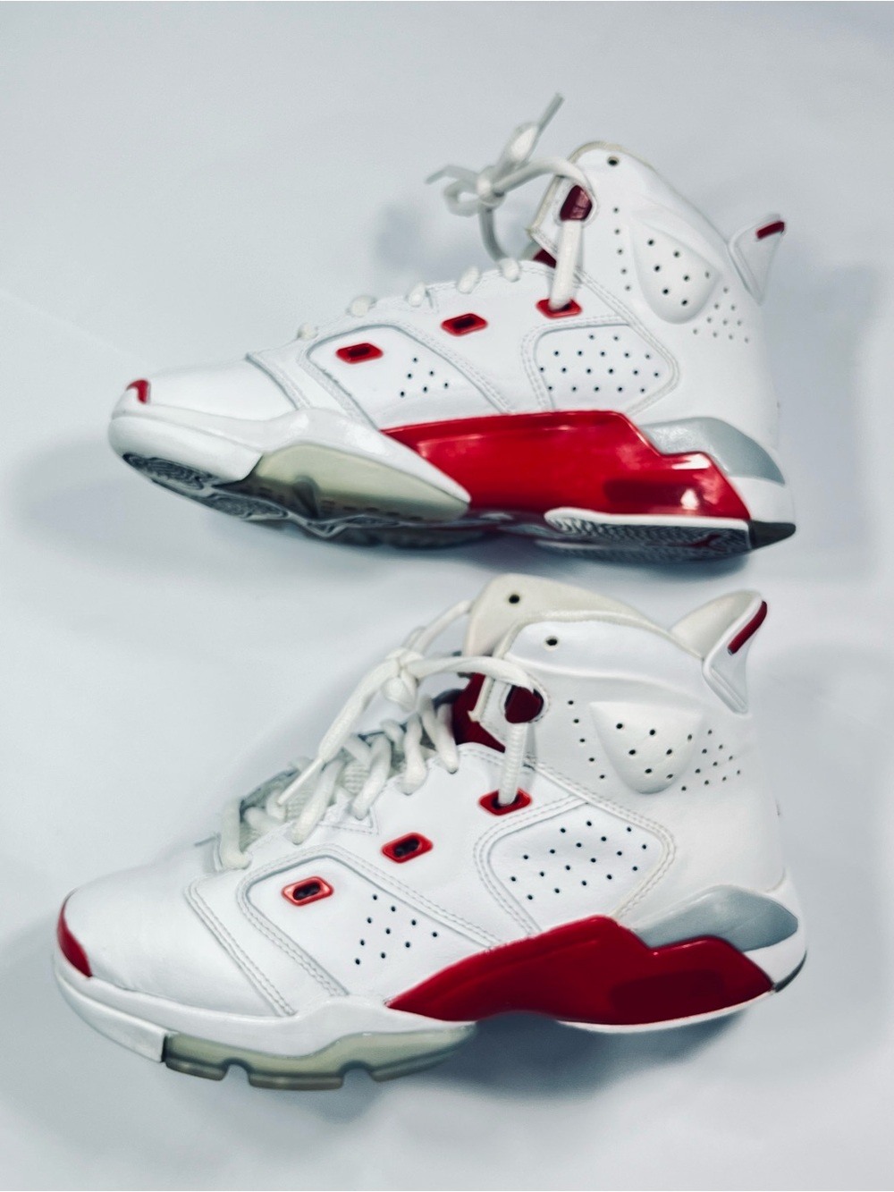 Nike Air Jordan 6-17-23 GS Youth:6.5Y Sneakers #DM1159-106 White University Red